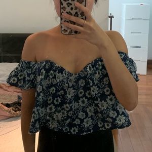 SALE ENDS 1/10: JAPANESE off shoulder top